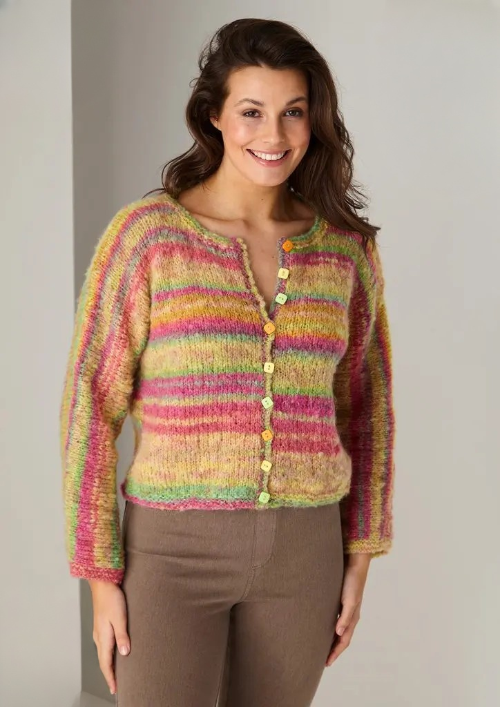 King Cole Flair Chunky Sweater and Cardigan Pattern 6480