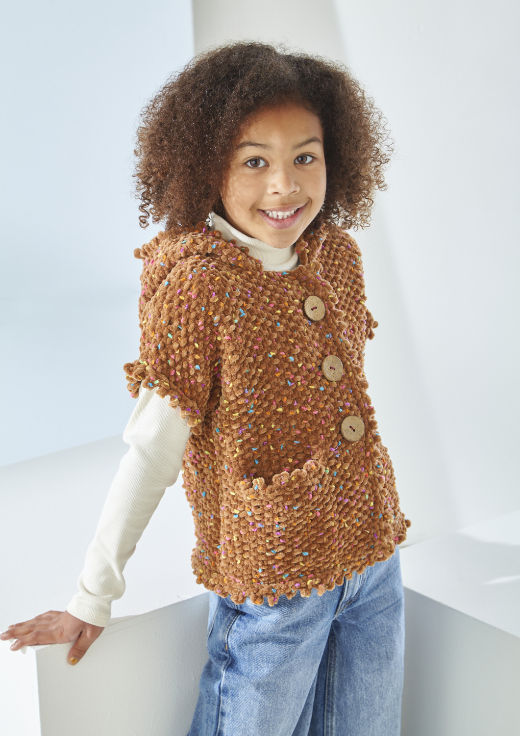 King Cole Yumtastic Chunky Child's Poncho and Hoodie Pattern 6562