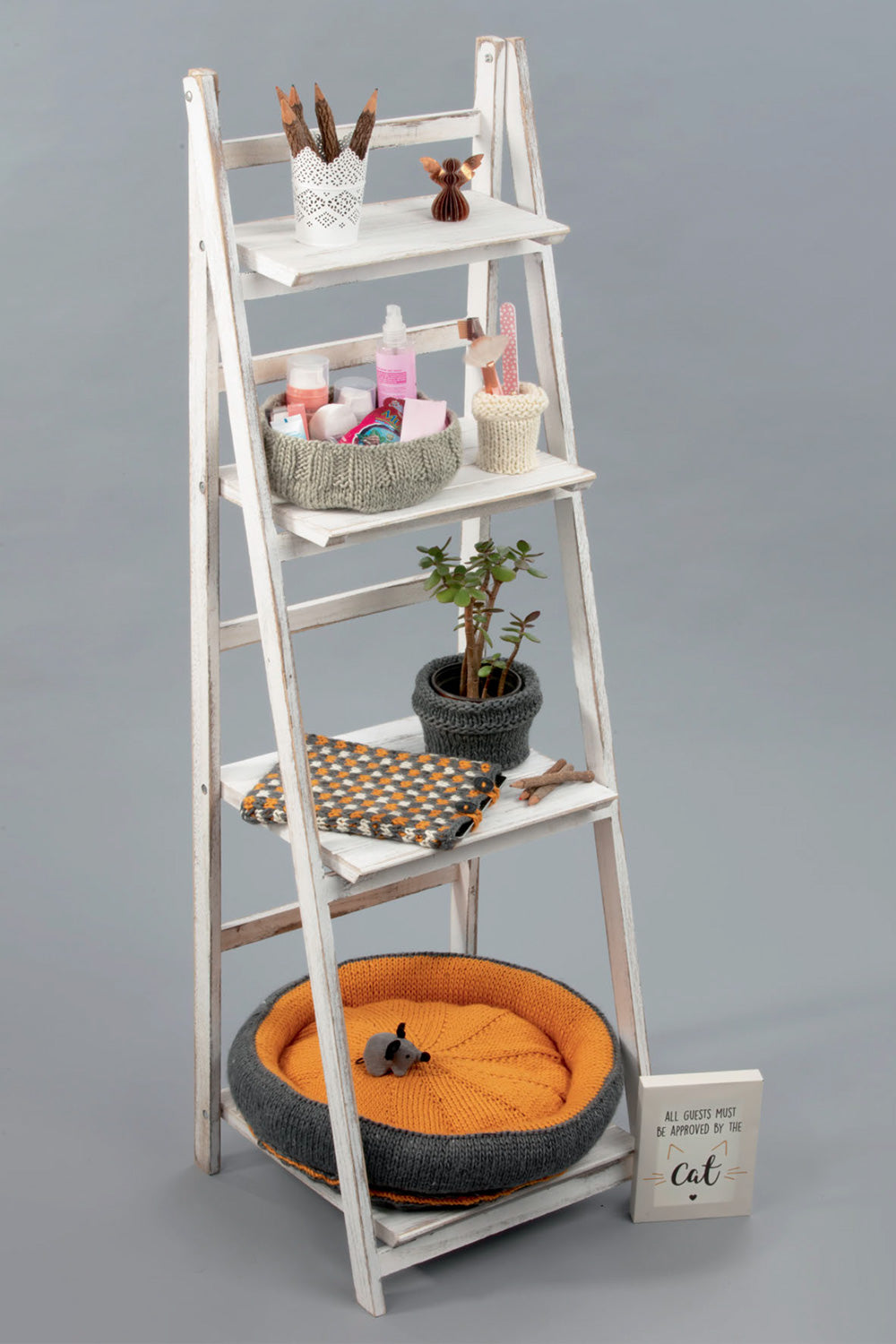 Wendy Wools Knit's Recycled Cat Bed, Pots & Tablet Cover Pattern 7010