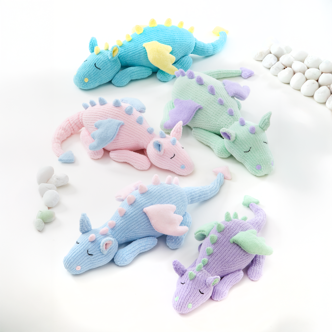 King Cole Yummy Chunky Dragon Toy Pattern 9203