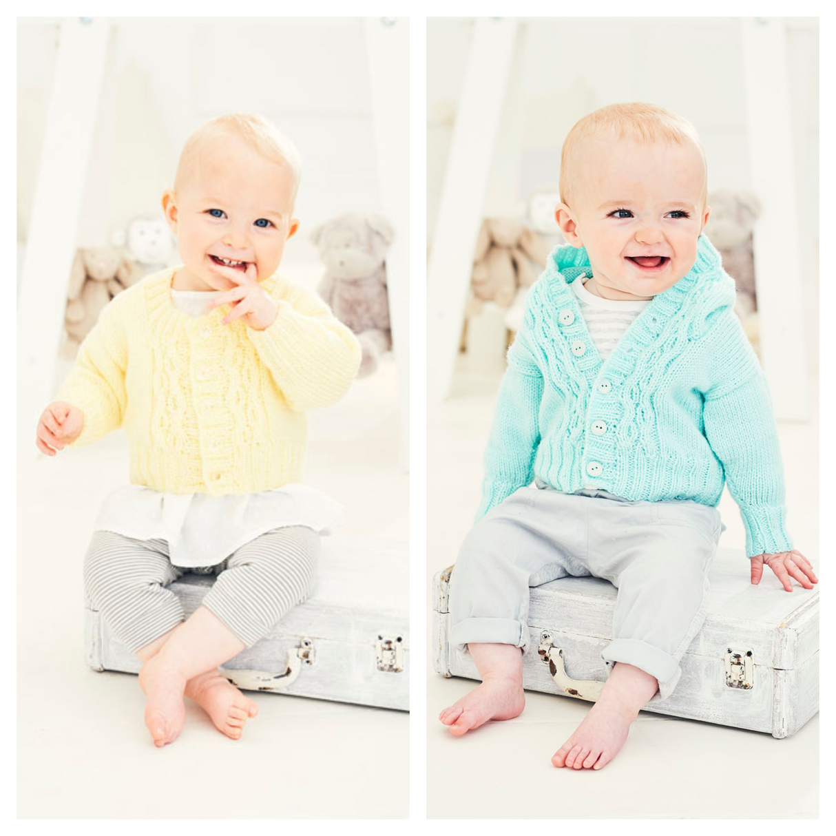 Stylecraft Special for Babies DK Hoodie and Cardigan Pattern 9681