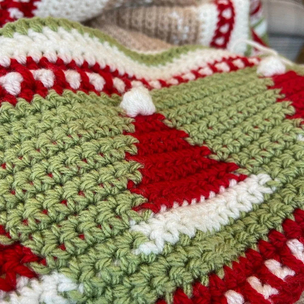 Cosy Winter Wishes Blanket MadebyAnita - Yarn Pack