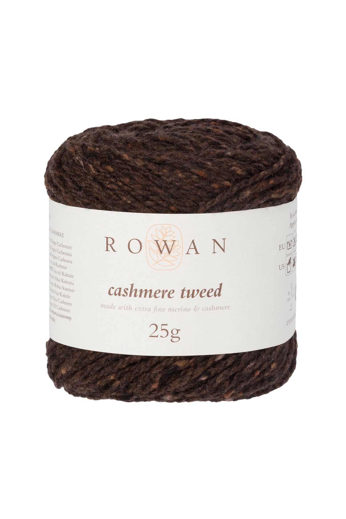 Rowan Cashmere Tweed DK 25g - Chocolate 008