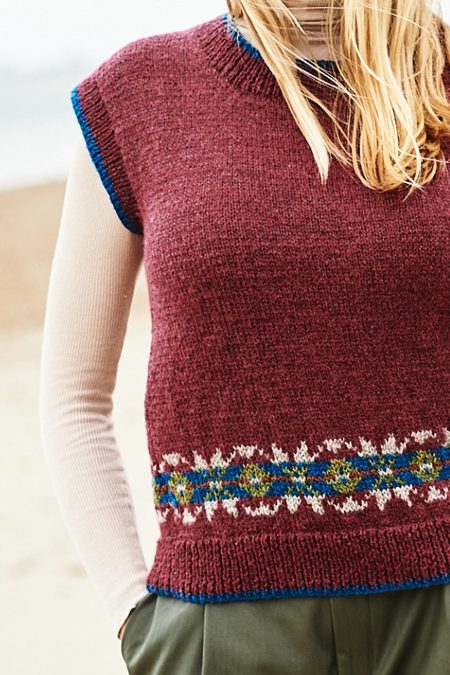 Stylecraft Highland Heathers DK Tank Top Pattern 9865