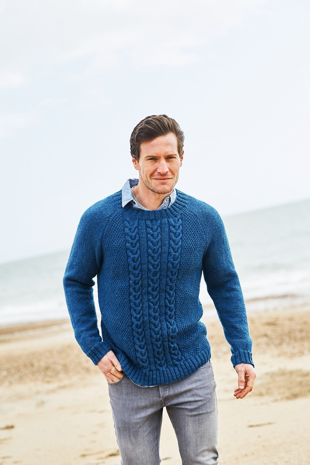 Stylecraft Highland Heathers DK Sweater Pattern 9867