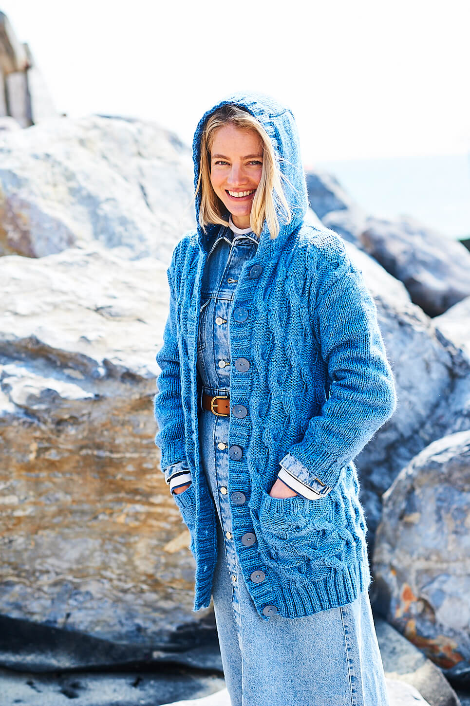 Stylecraft Fusion Chunky Cardigan Pattern 9940