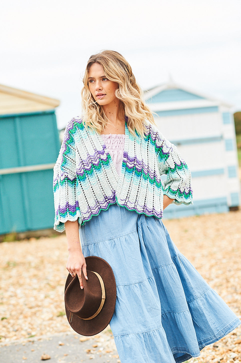 Stylecraft Savannah Aran Cardigan Pattern 9981