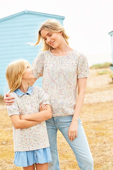 Stylecraft Love You Aran Sweater Pattern 9971