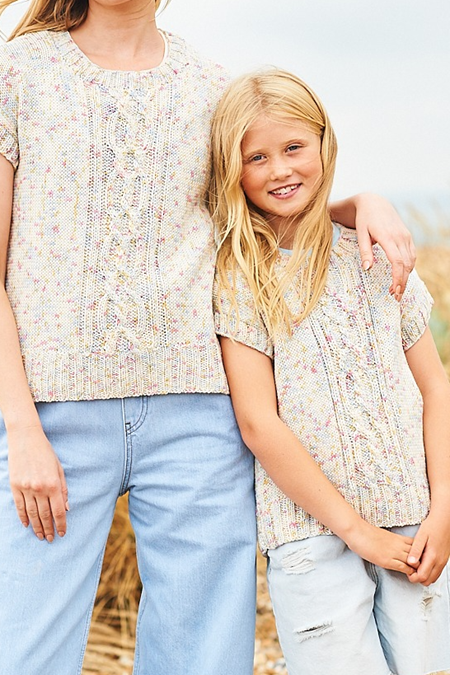 Stylecraft Love You Aran Sweater Pattern 9973