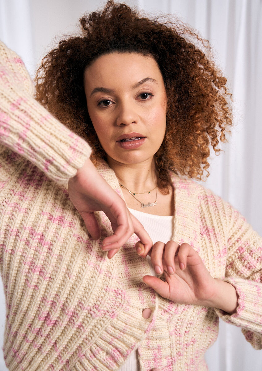 Rowan Mode Colourmix Cardigan Aries Pattern by Quail Studio MIP88