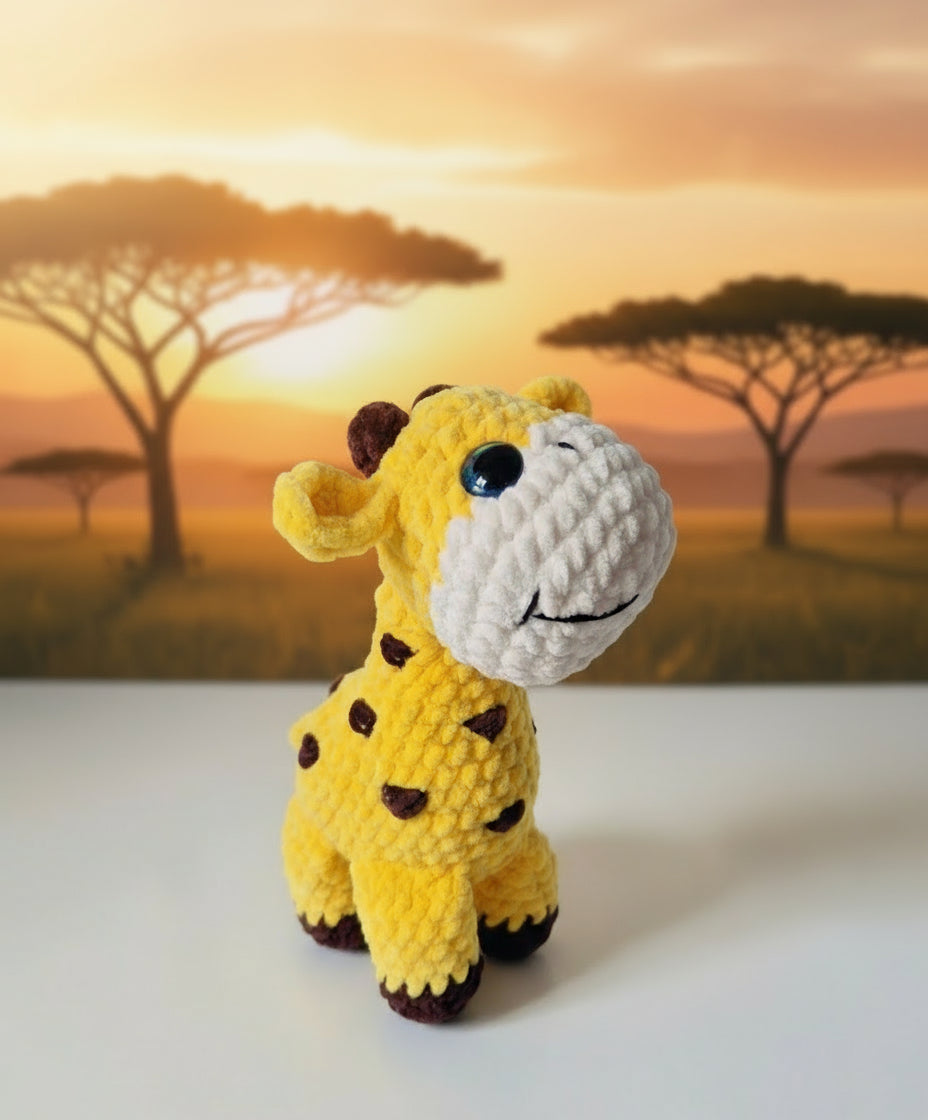 LittleWoolShop Snuggle Puff Chunky Gerald The Giraffe Pattern 05