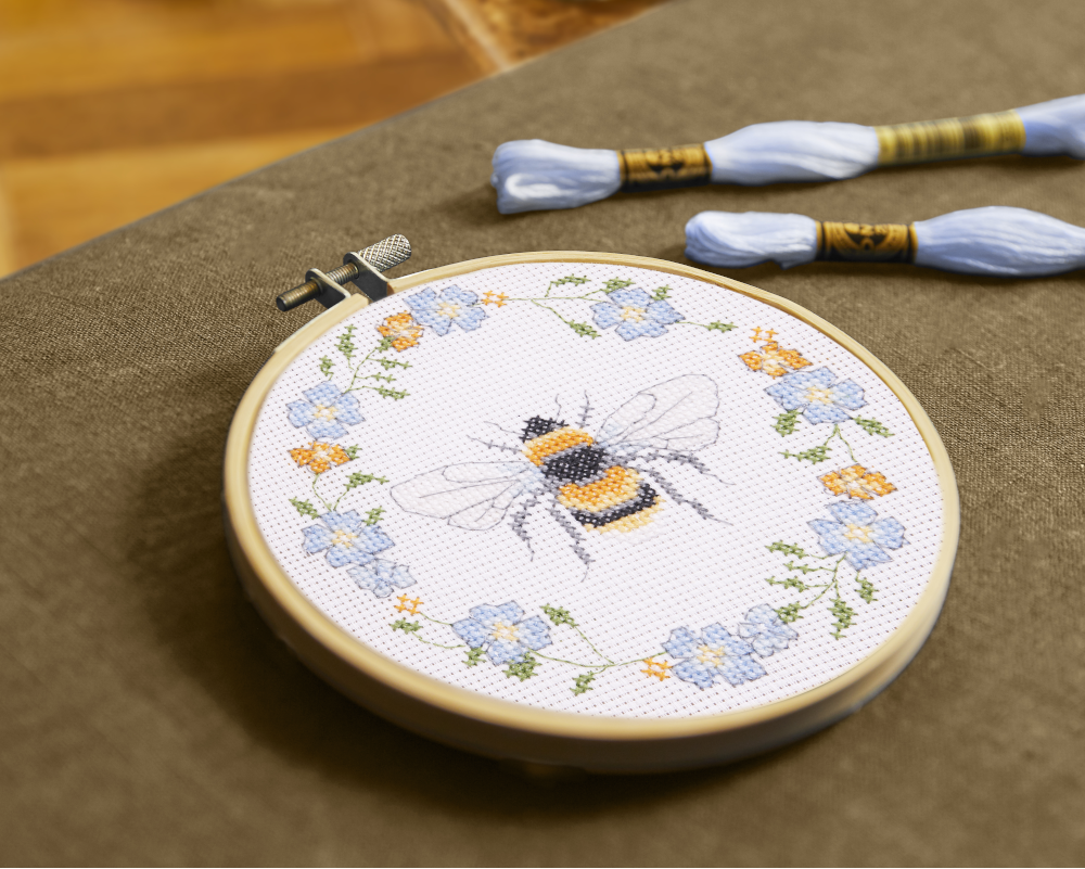 DMC Cross Stitch Queen Bee by Jo Aston