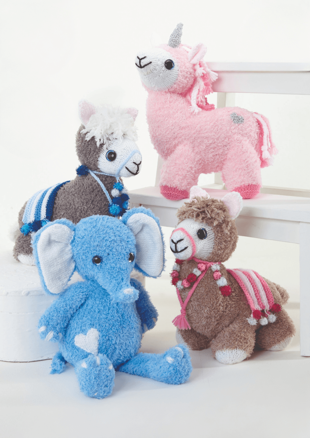 King Cole Cuddly Creatures by Carol Connelly - Book 1