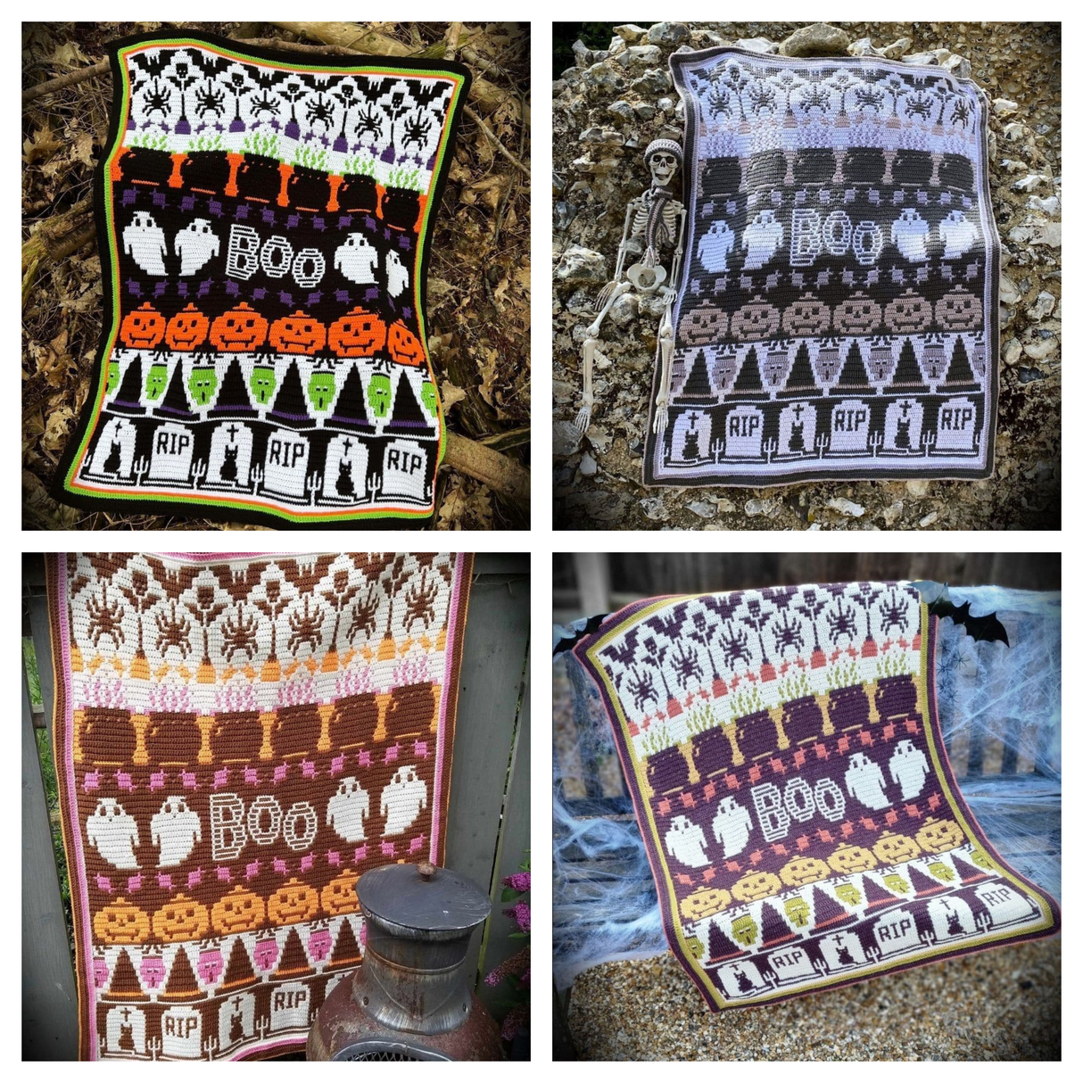 Stylecraft Boo! Halloween Blanket by Rosina Plane - Yarn Pack