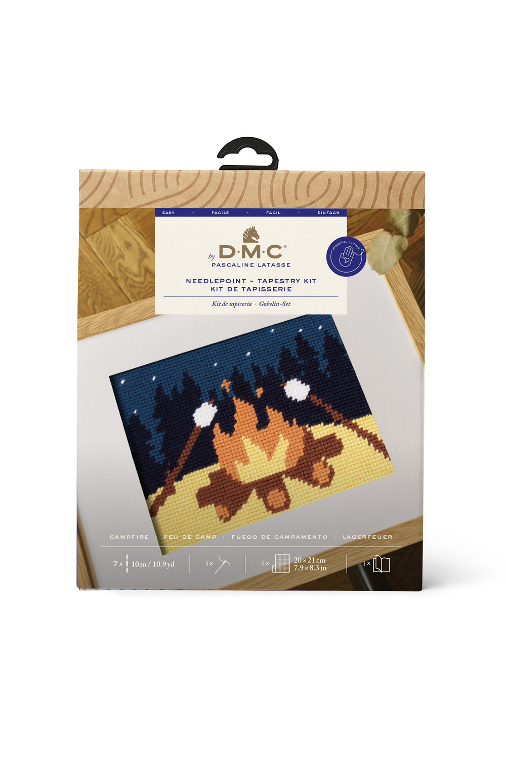 DMC Tapestry Kit Campfire by Pascaline Latasse
