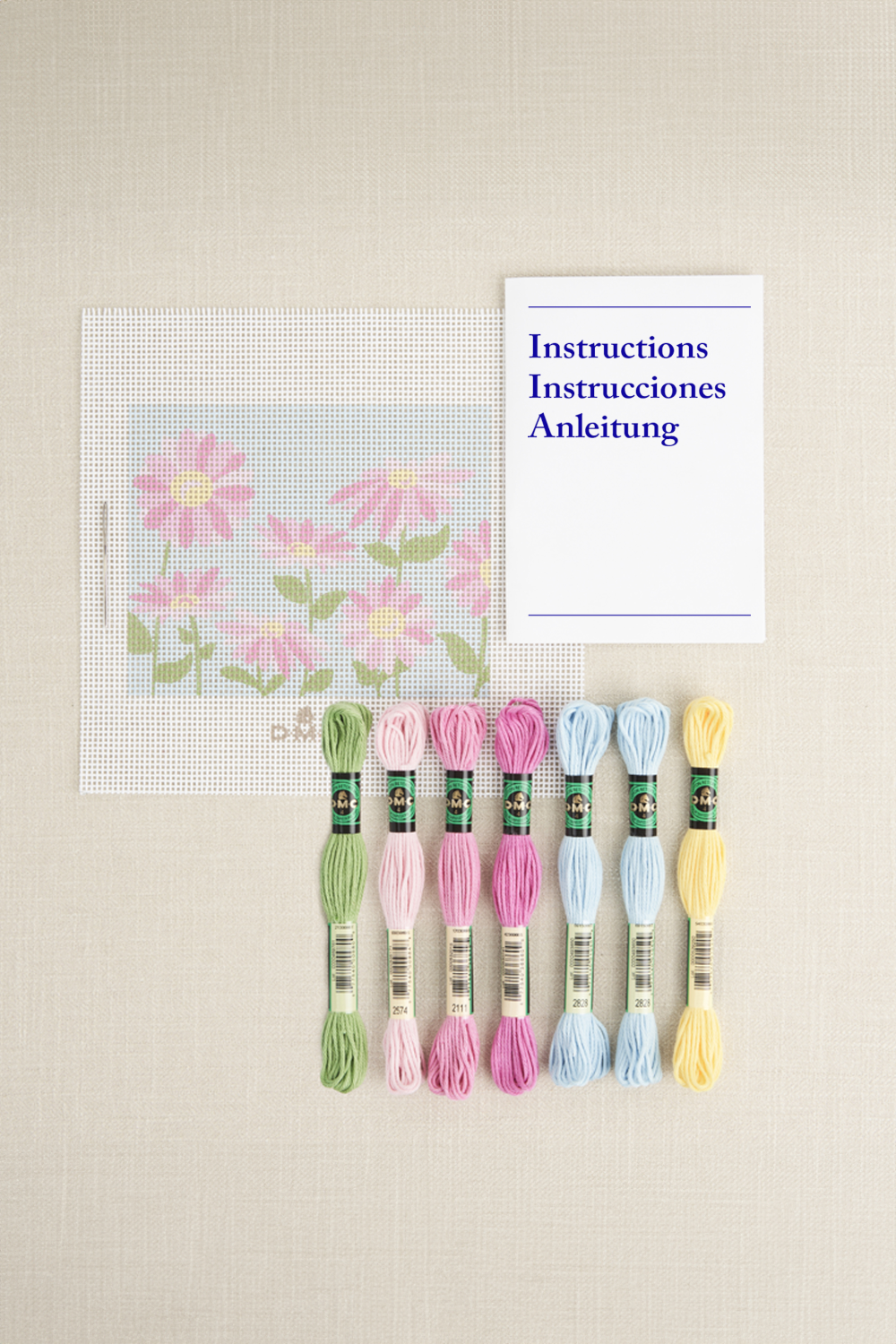 DMC Tapestry Kit Daisy Field by Jo Aston