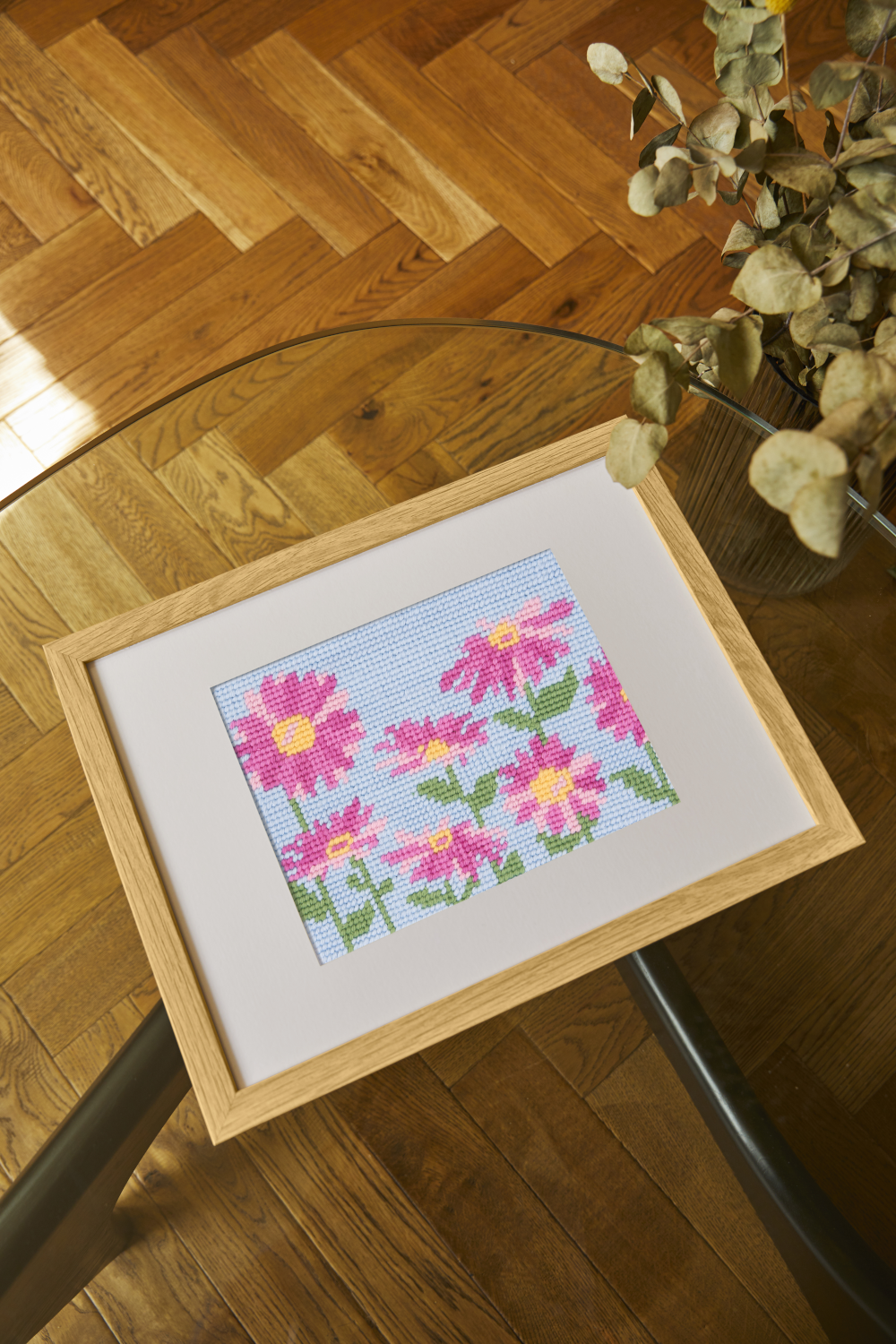 DMC Tapestry Kit Daisy Field by Jo Aston