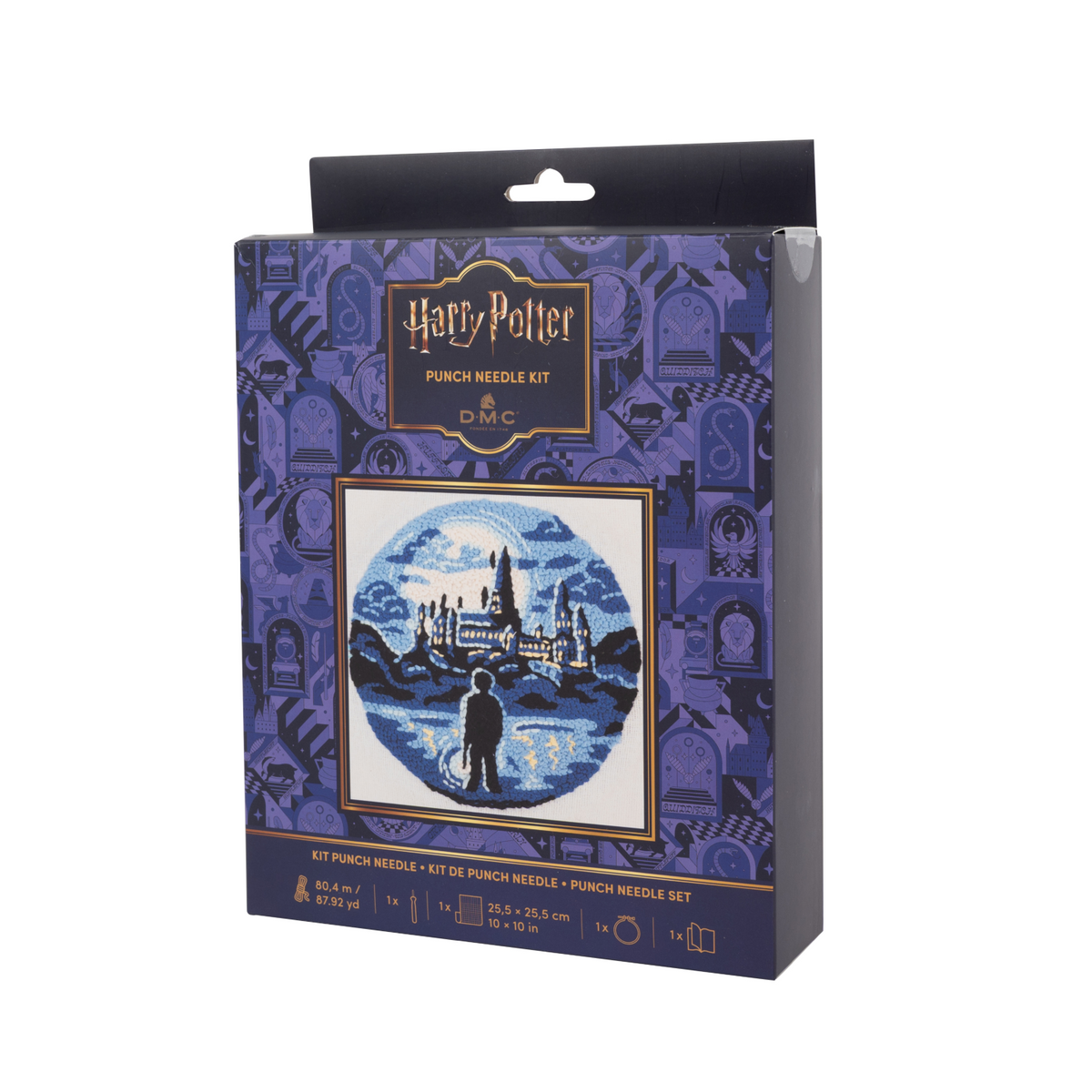 DMC Harry Potter - Castle with Harry Punch Needle Kit