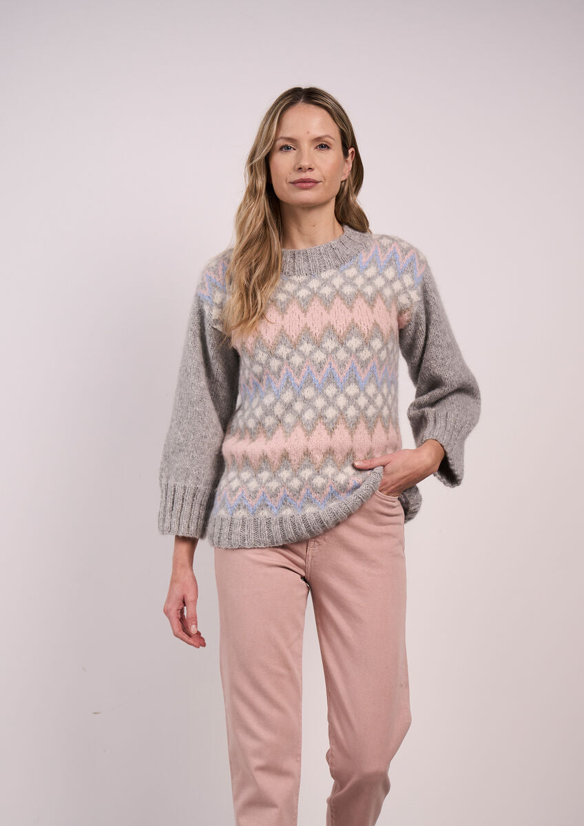 Rowan Mode Softest Alpaca Cullen Sweater Pattern by Quail Studio MIP78