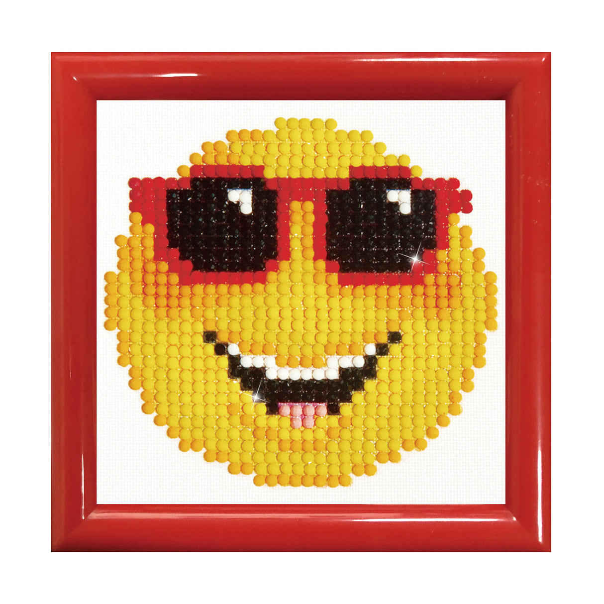 Diamond Dotz Painting Kit - Smiling Face 12 x 12cm