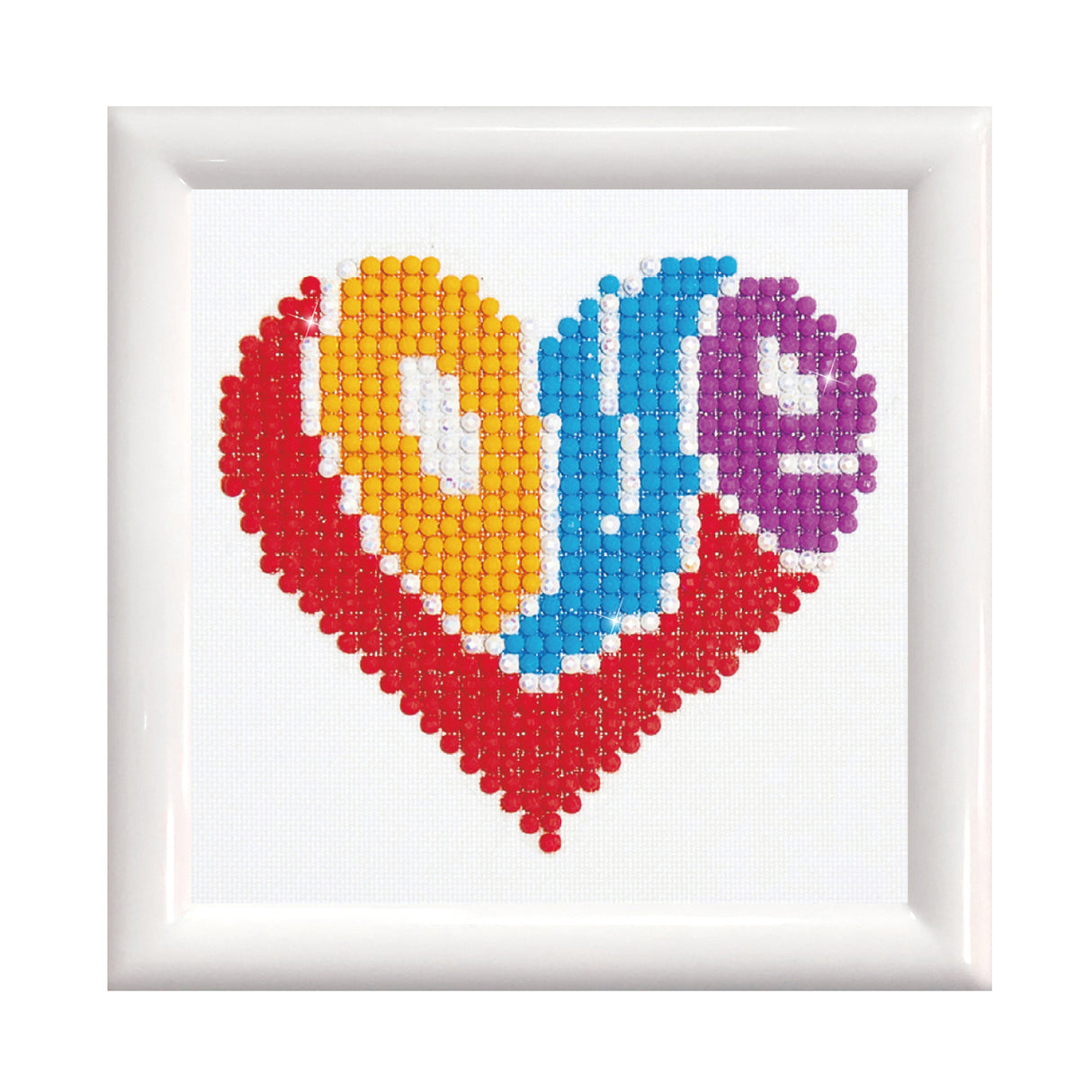 Diamond Dotz Painting Kit - Love 12 x 12cm
