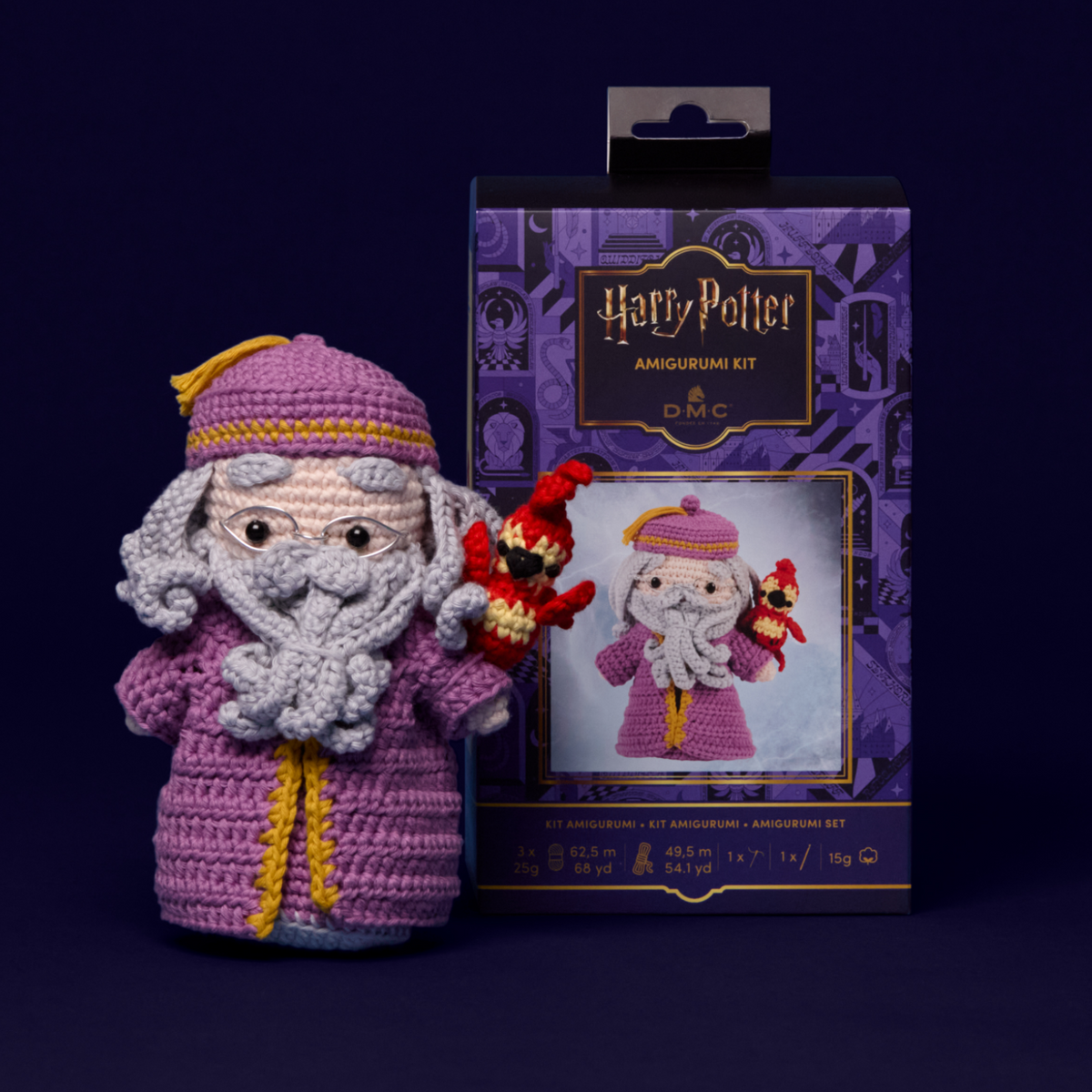 DMC Harry Potter - Dumdledore Amigurumi Kit