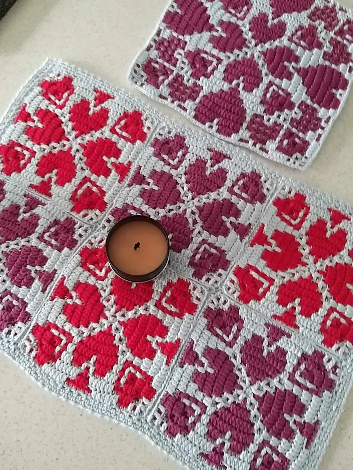 Everlasting Love Mosaic Blanket by Rosina Plane - Yarn Pack