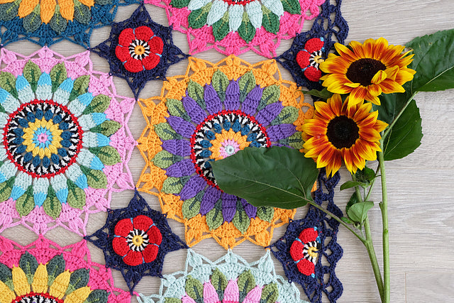 Fields of Gold Blanket By Janie Crow/Lucia Dunn - Yarn Pack