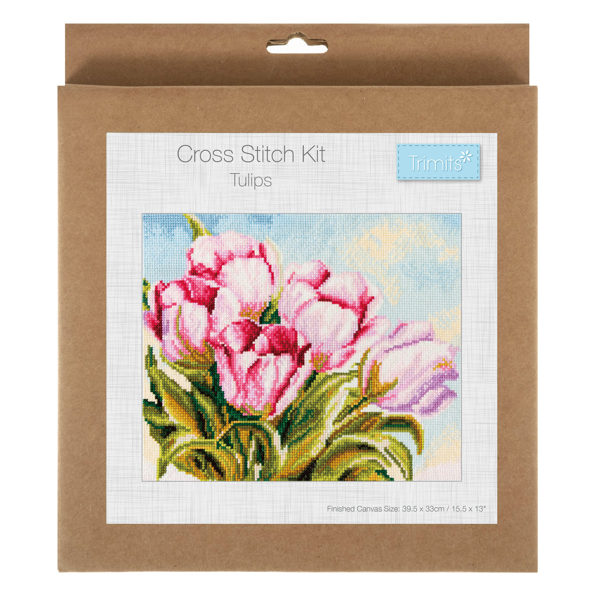 Trimits Counted Cross Stitch Kit - Tulip 39.5 x 33cm