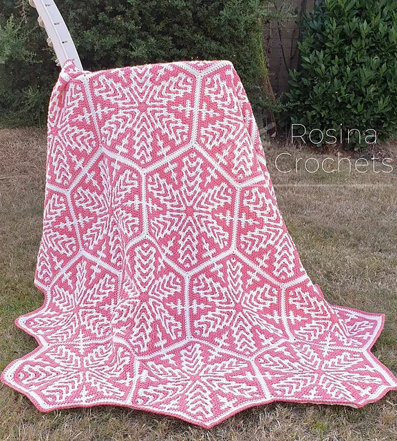 Gaudete Blanket by Rosina Plane - Yarn Pack