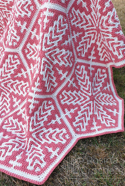 Gaudete Blanket by Rosina Plane - Yarn Pack