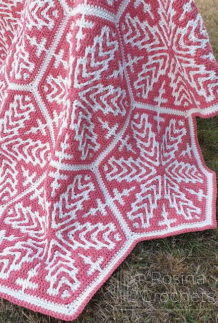 Gaudete Blanket by Rosina Plane - Yarn Pack