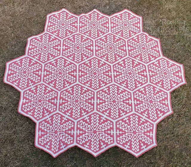 Gaudete Blanket by Rosina Plane - Yarn Pack