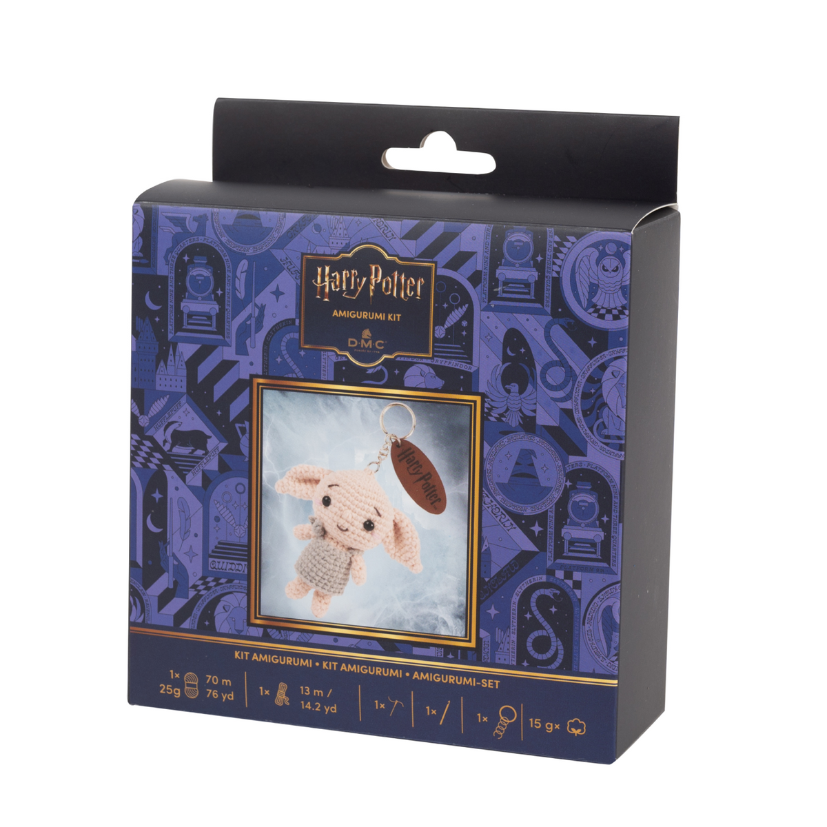 DMC Harry Potter - Dobby Amigurumi Keyring Kit