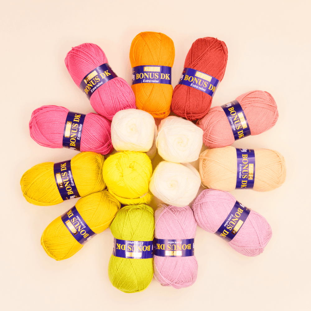 Sirdar Hearts and Flowers Spring Blanket 2025 - Crochet Along (CAL)