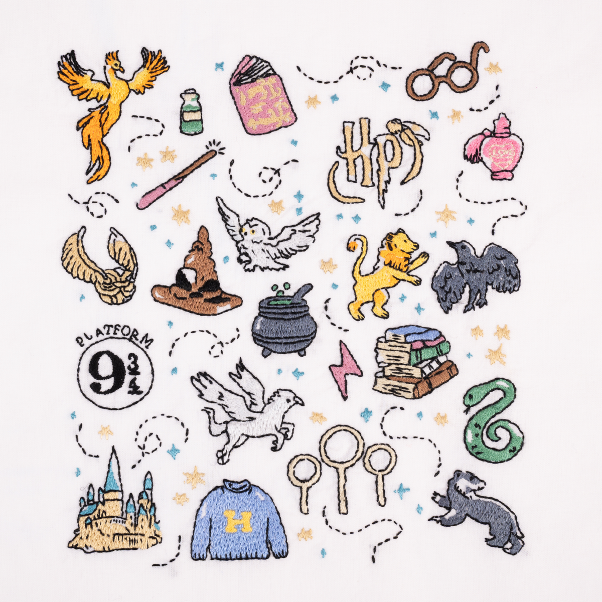 DMC Harry Potter - Harry Potter Symbols Embroidery Kit