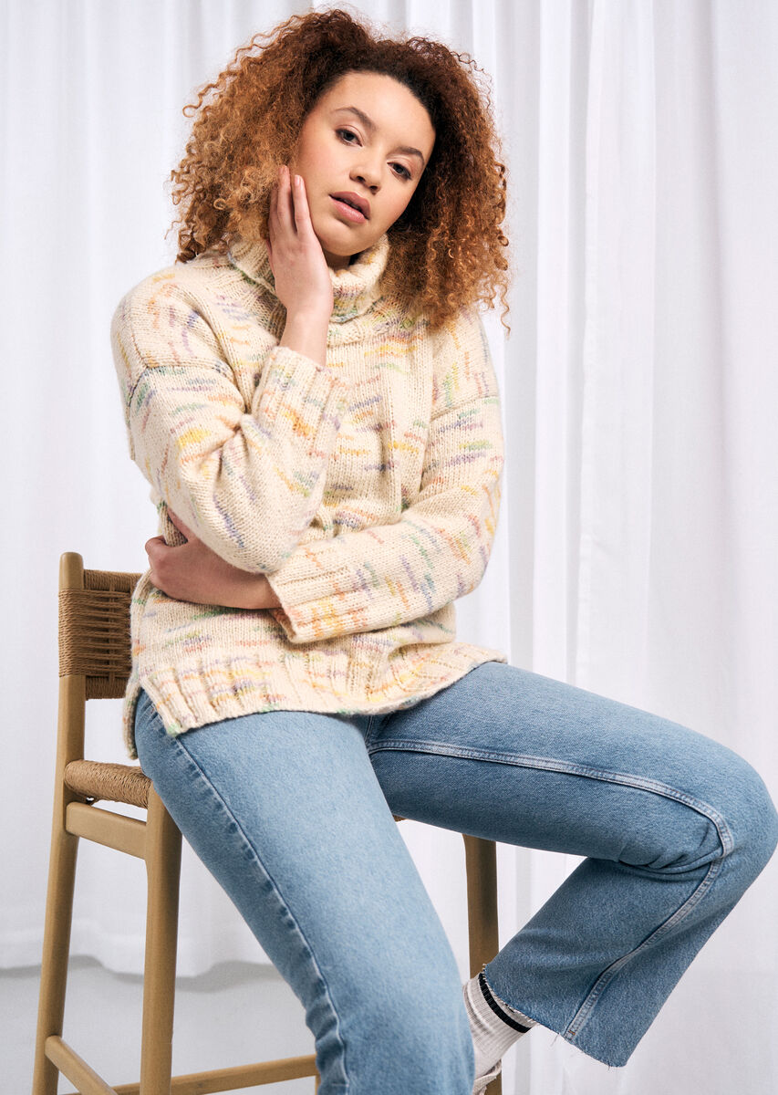 Rowan Mode Colourmix Jupiter Sweater Pattern by Quail Studio MIP85