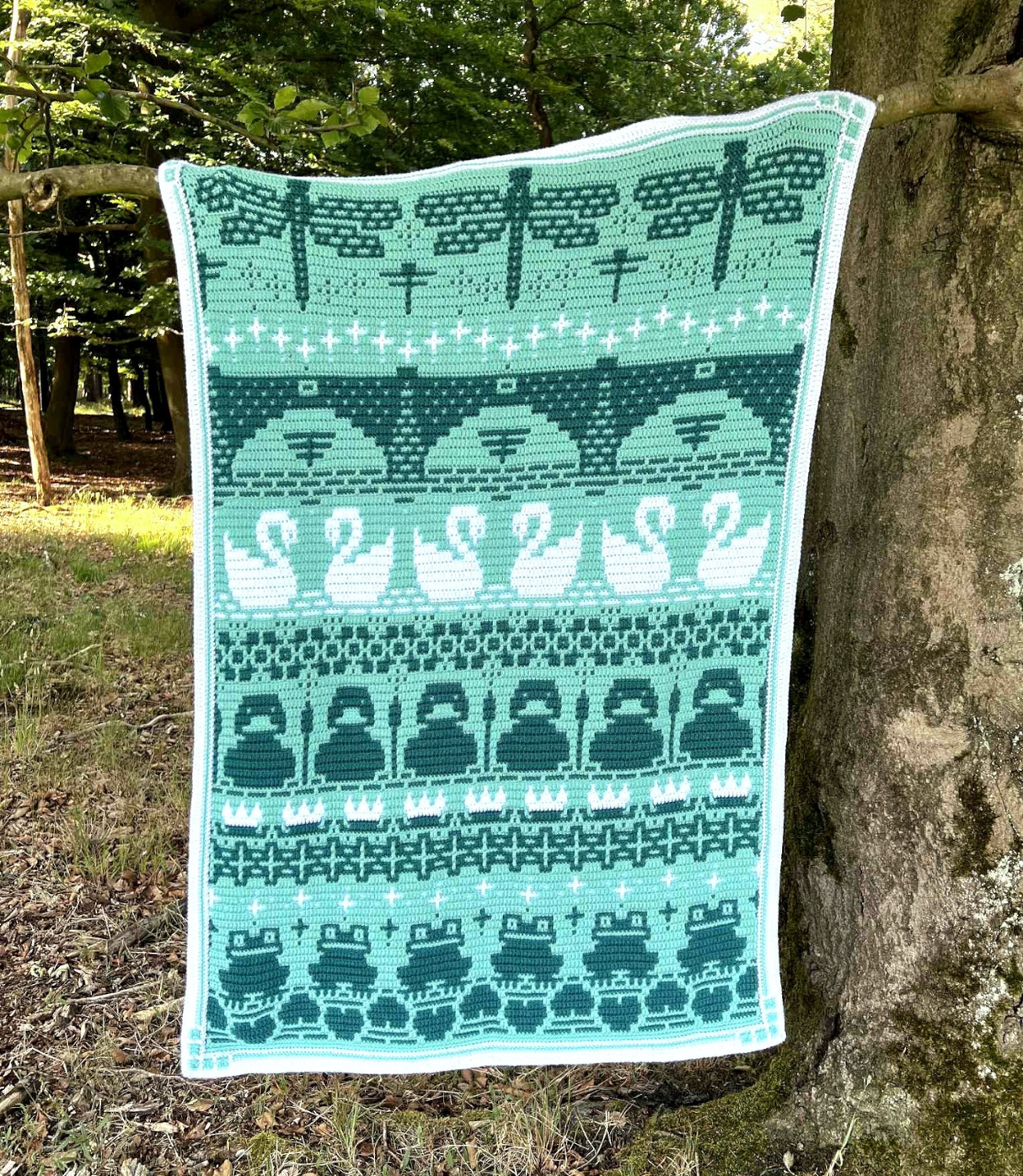 Waterside Blanket by Rosina Plane 2025 - Crochet Along