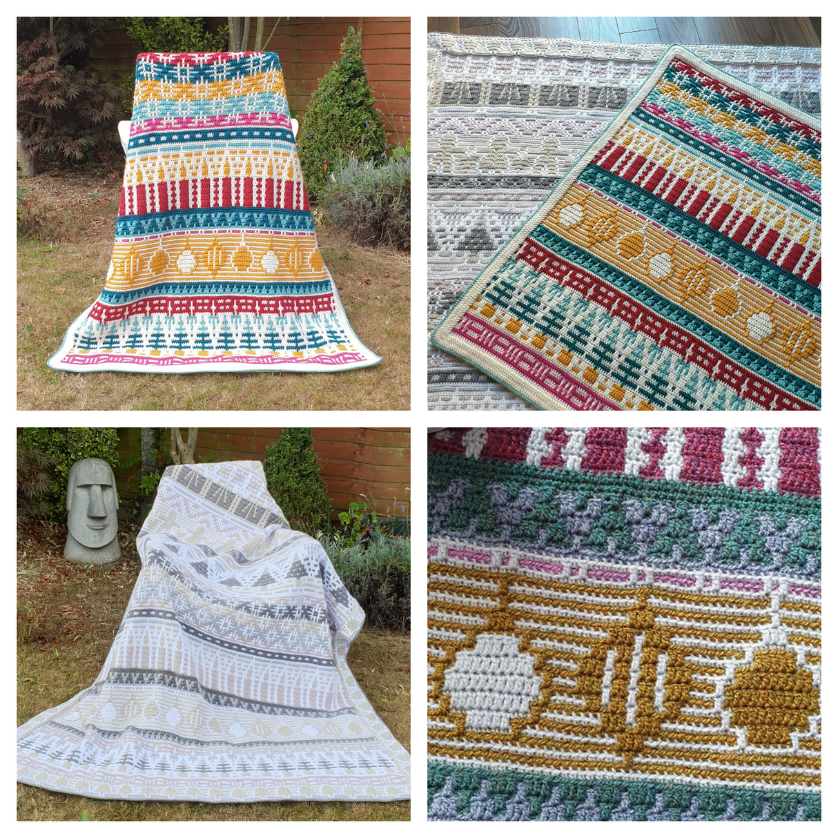 Stylecraft Latitia's Holiday by Rosina Plane 2020 - Crochet Along CAL