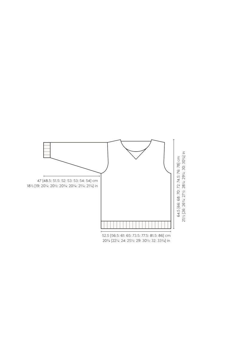 Rowan Mode Pentney Sweater Pattern by Quail Studio