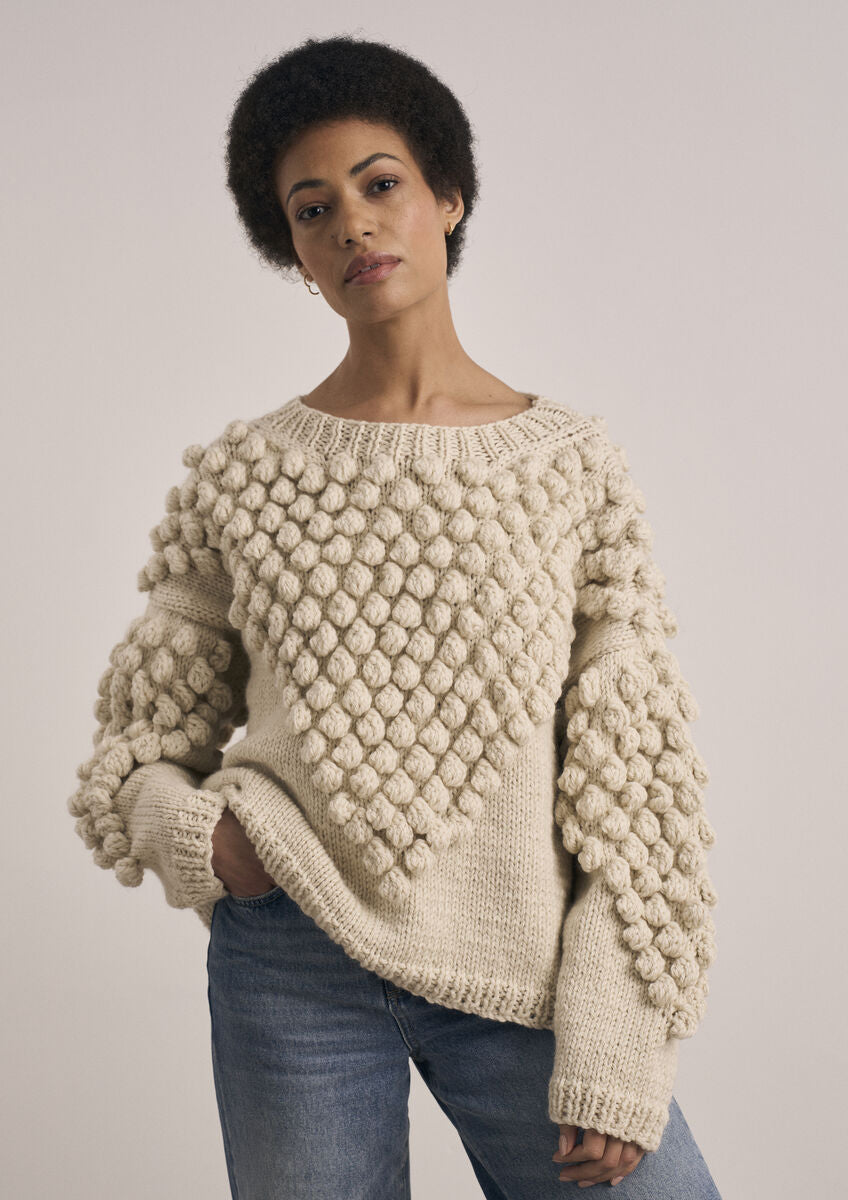 Rowan Mode Sheringham Jumper Pattern by Quail Studio