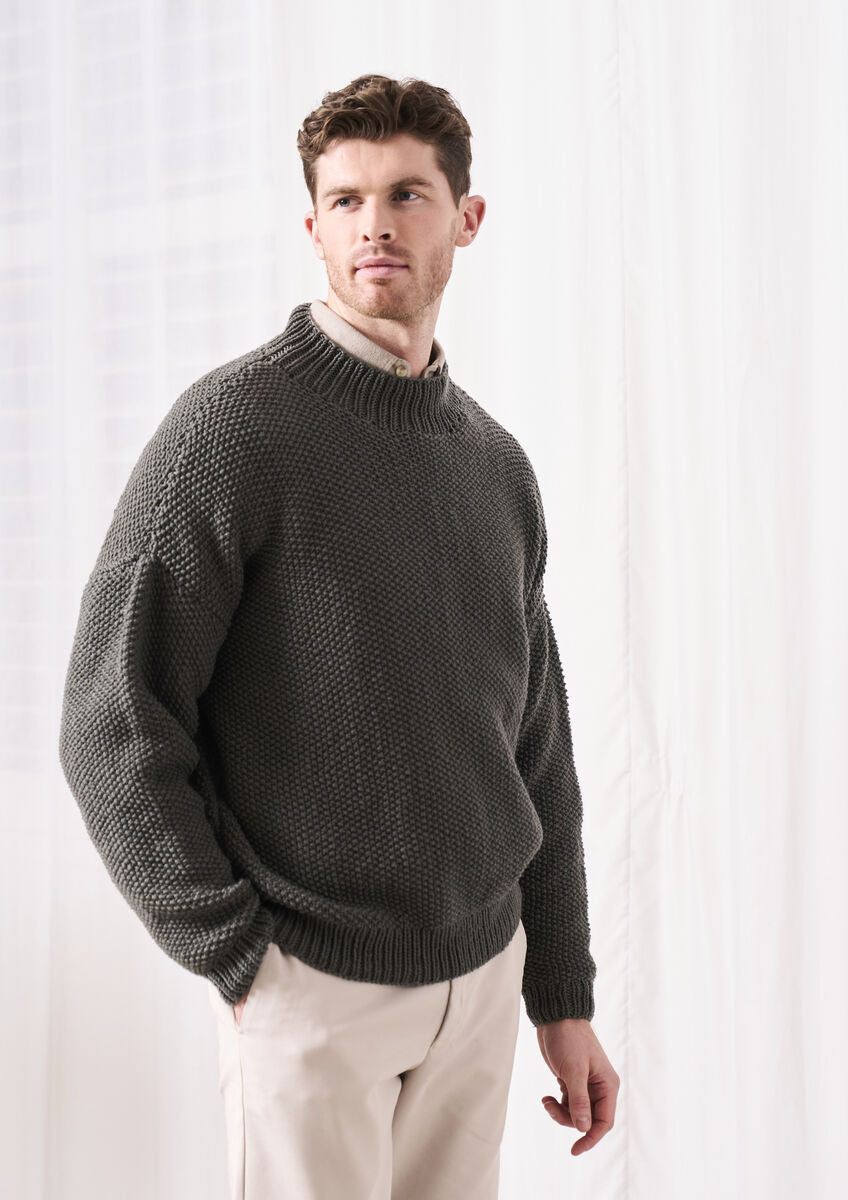 Rowan Mode Oulton Jumper Pattern by Quail Studio