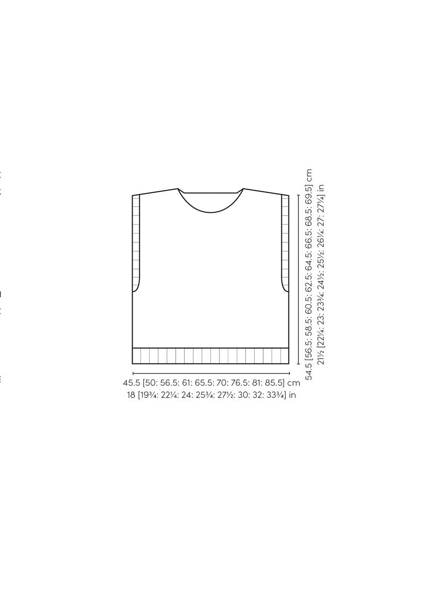 Rowan Mode Bury Vest Pattern by Quail Studio