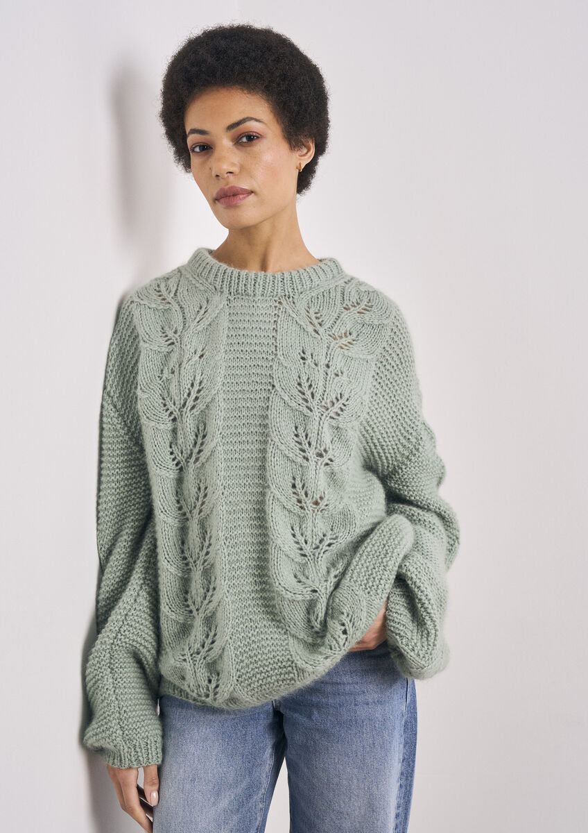 Rowan Mode Denes Jumper Pattern by Quail Studio