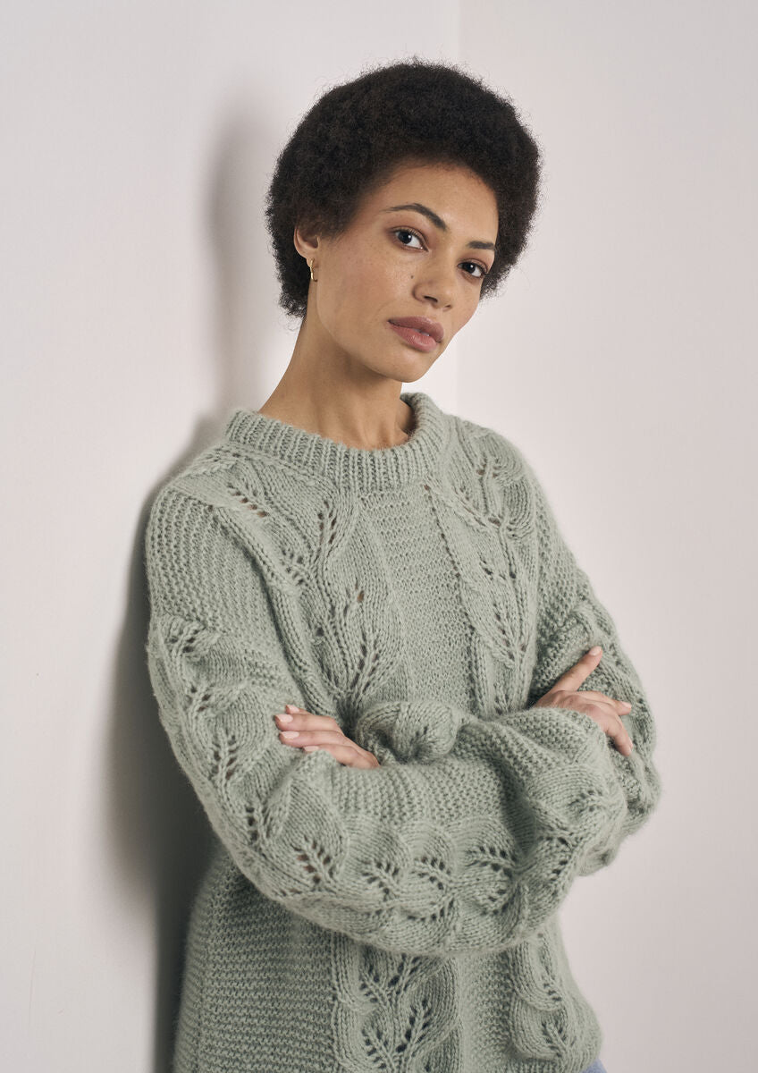 Rowan Mode Denes Jumper Pattern by Quail Studio