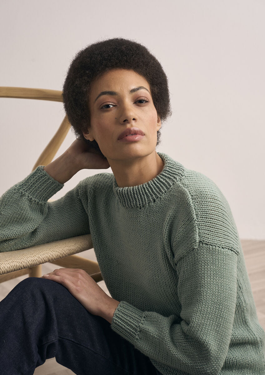 Rowan Mode Pedham Sweater Pattern by Quail Studio