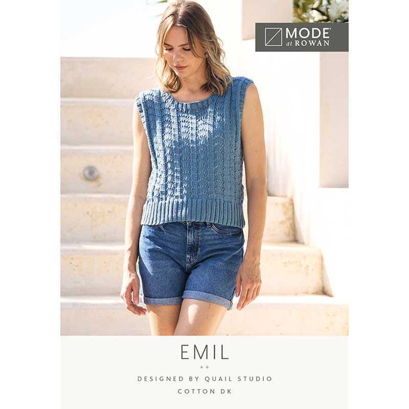 Rowan Mode Emil Jumper Pattern by Quail Studio