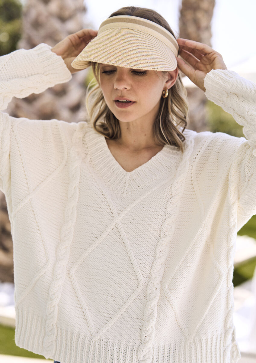 Rowan Mode Clara Sweater Pattern by Quail Studio