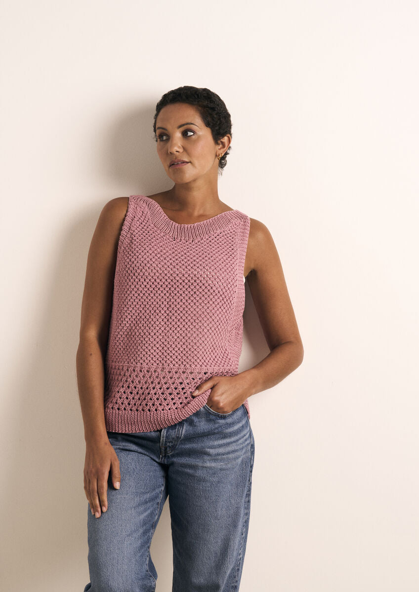 Rowan Mode Katrine Top Pattern by Quail Studio