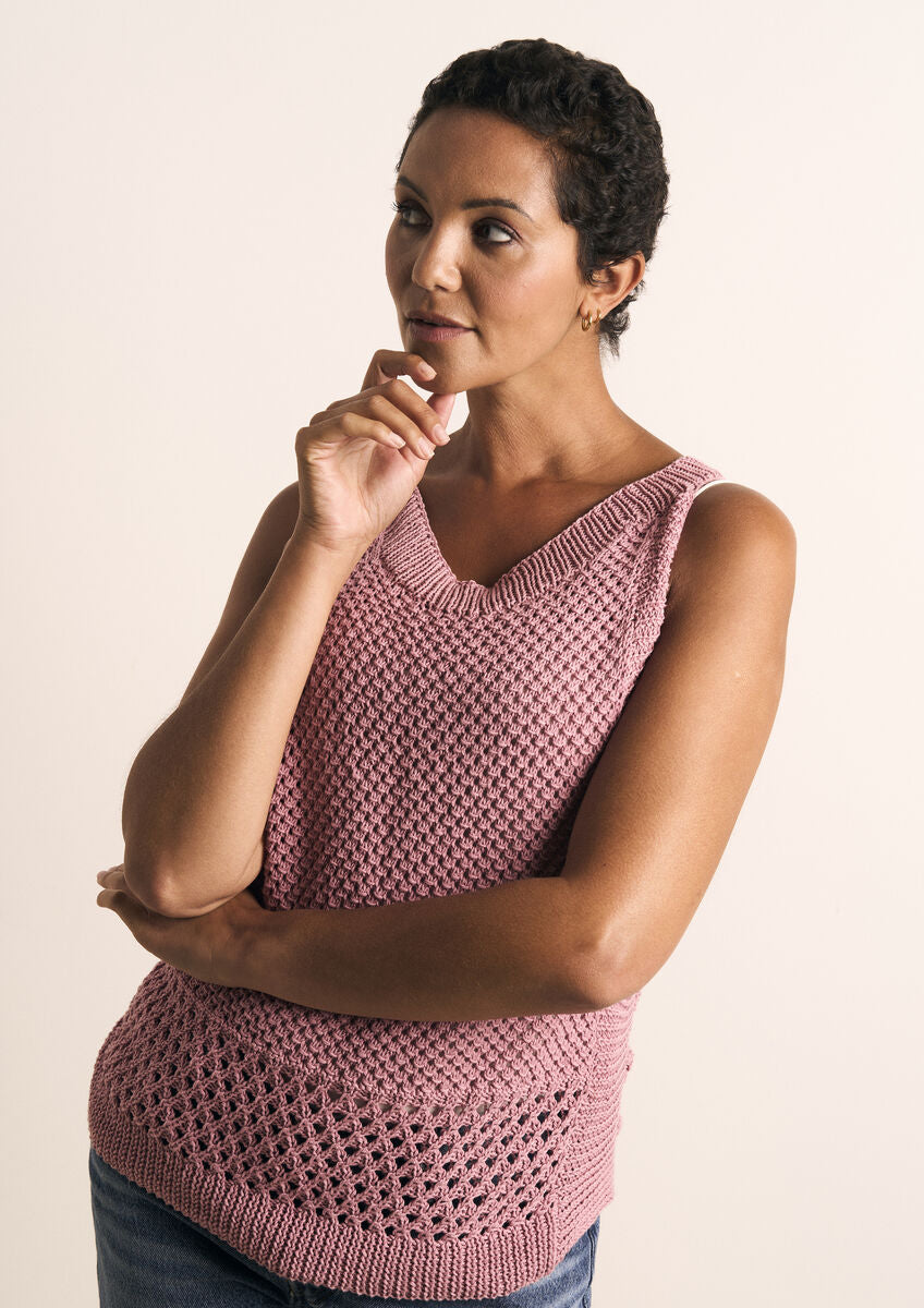 Rowan Mode Katrine Top Pattern by Quail Studio